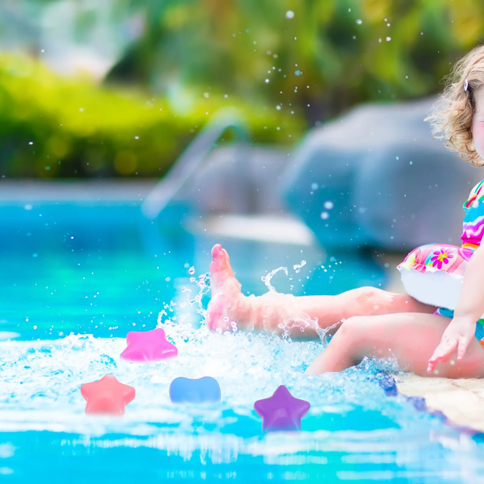 100 pçs oceano bola em forma de estrela piscina bolas tendas infláveis brinquedos educativos crianças jogo jogar crianças natação grande