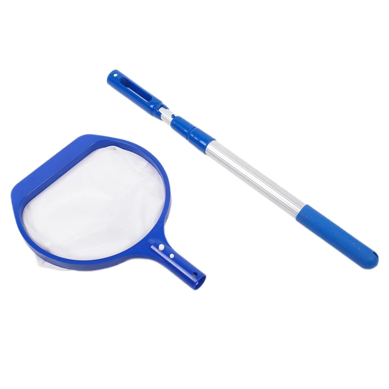 

Swimming Pool Sweeping Net Telescopic Rod Pool Skimmer Cleaning Filter Mesh Swimming Pool Pond Cleaning Tools