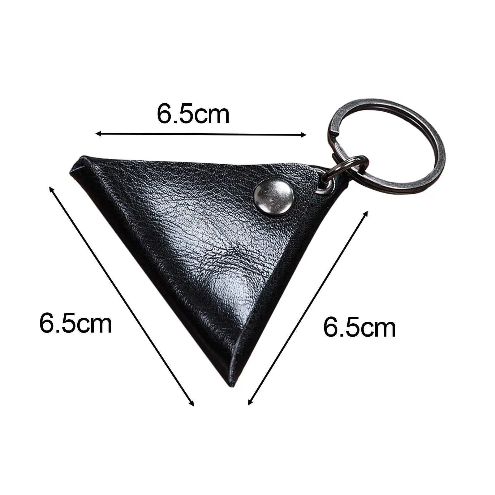 Plectrum Case Bag Stringed Accessories Key Fob Case Bag Ukulele Plectrums Bag Mini Leather Guitar Pick Holder Keychain Men