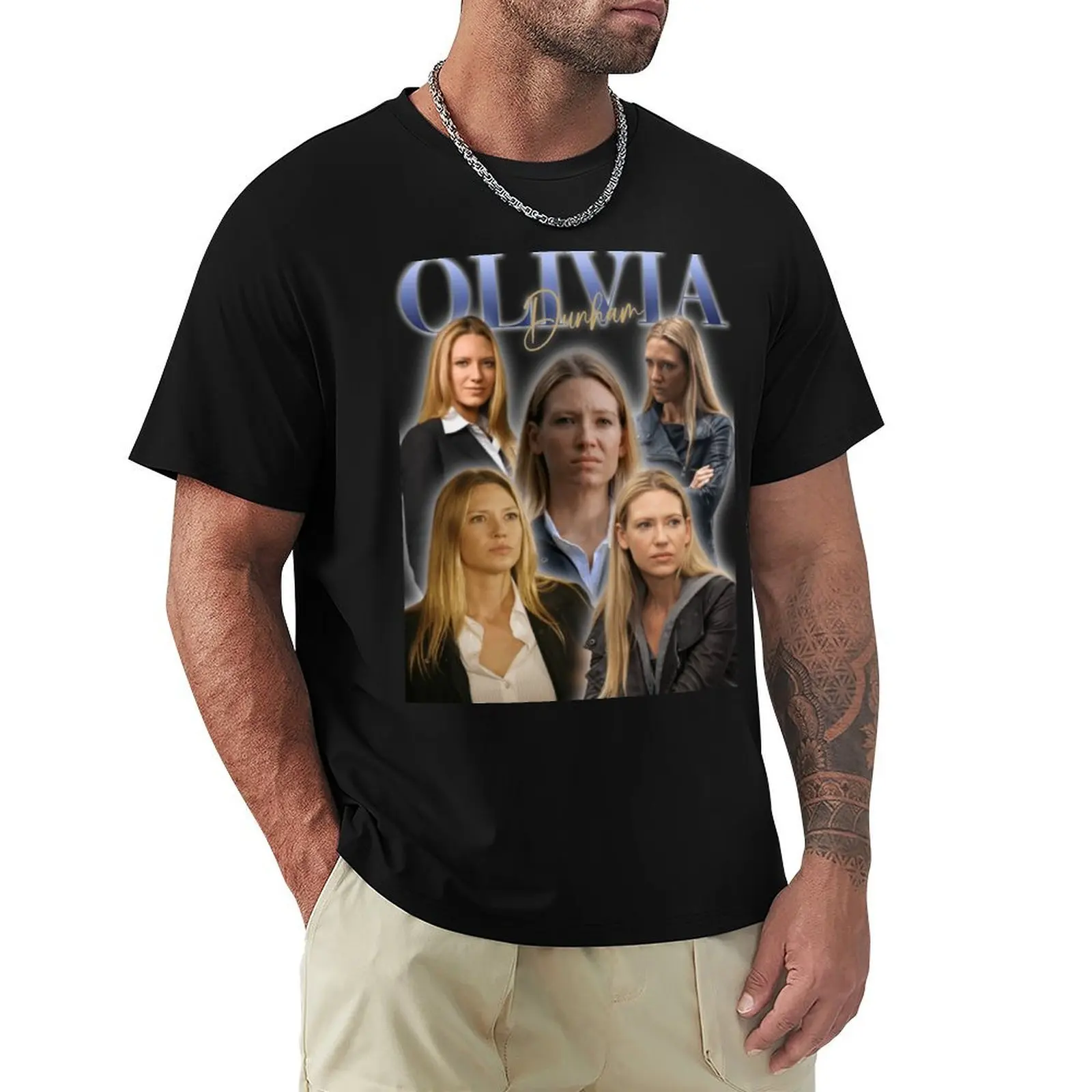 

Olivia Dunham Shirt T-Shirt designer shirts plus size tops Man t-shirt T-shirt men