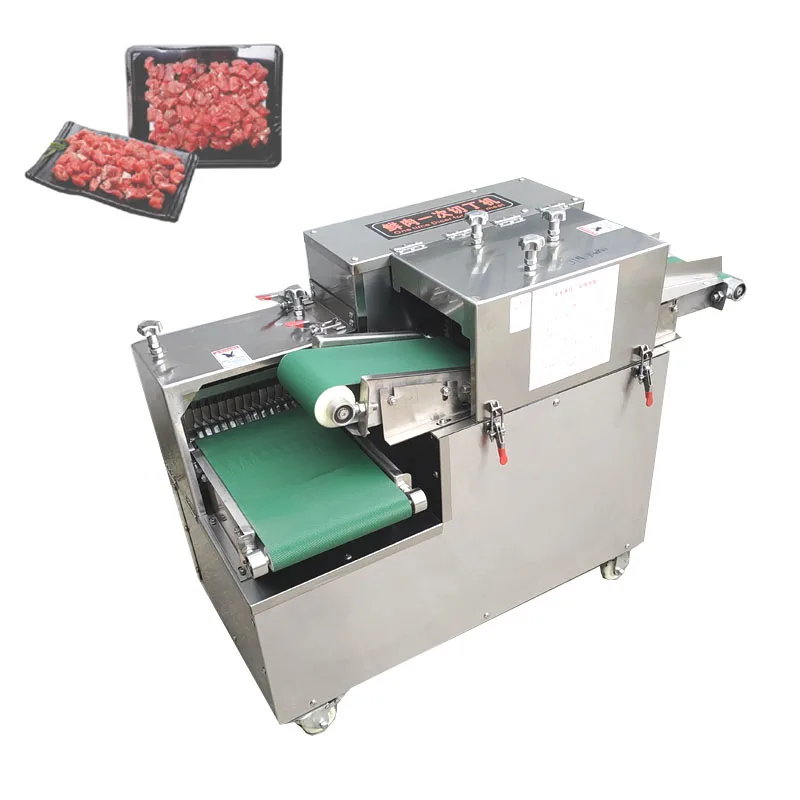 Chicken Meat Cutter Machine Meat Cube Cutting Machine Pork Cube Dicer