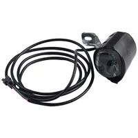 1x Electric Bike Practical 36-60V High Brightness LED Front Fork Light Ebike Headlight Spotlight With Horn Night Riding Parts