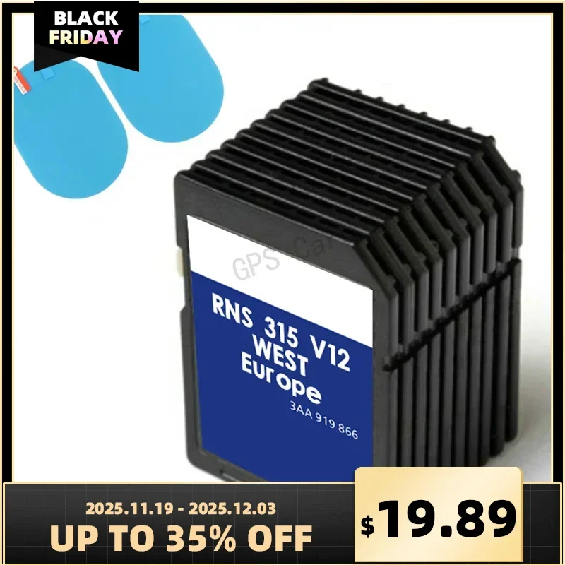 

SD Card Update for VW Navigation AZ V12 Europa West V12 RNS 315 2020 Version Sat Nav