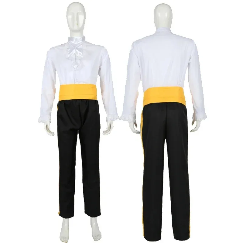 Halloween La Bella e la Bestia Abito da principessa giallo Principe Coppia Costume Adulto Belle Costumi Spettacolo teatrale Cosplay Fancy Party Dress