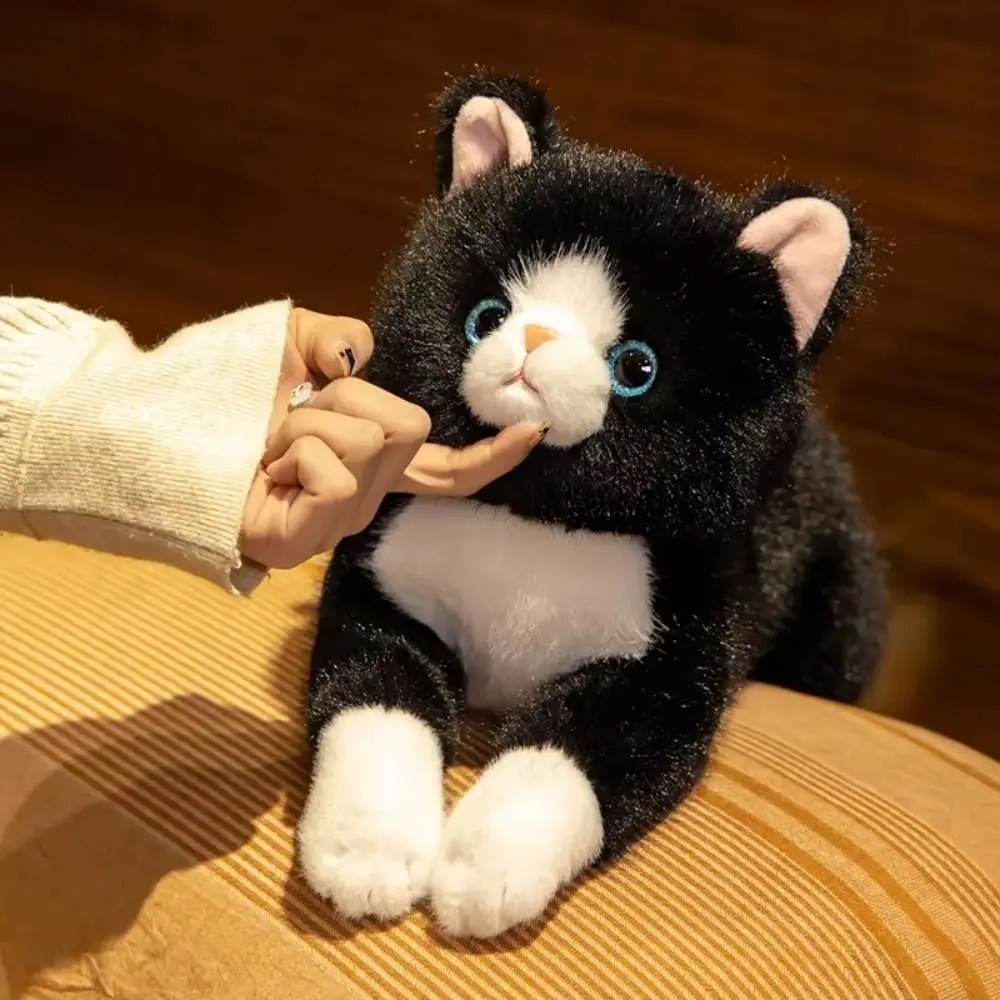 Gato macio fofo fofo desenho animado brinquedo gatinho presente infantil