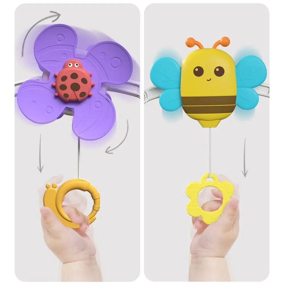 Campana de juguete colorida de alta calidad, arco para cuna, Clip de cama multiusos, juguetes colgantes, cochecito plegable