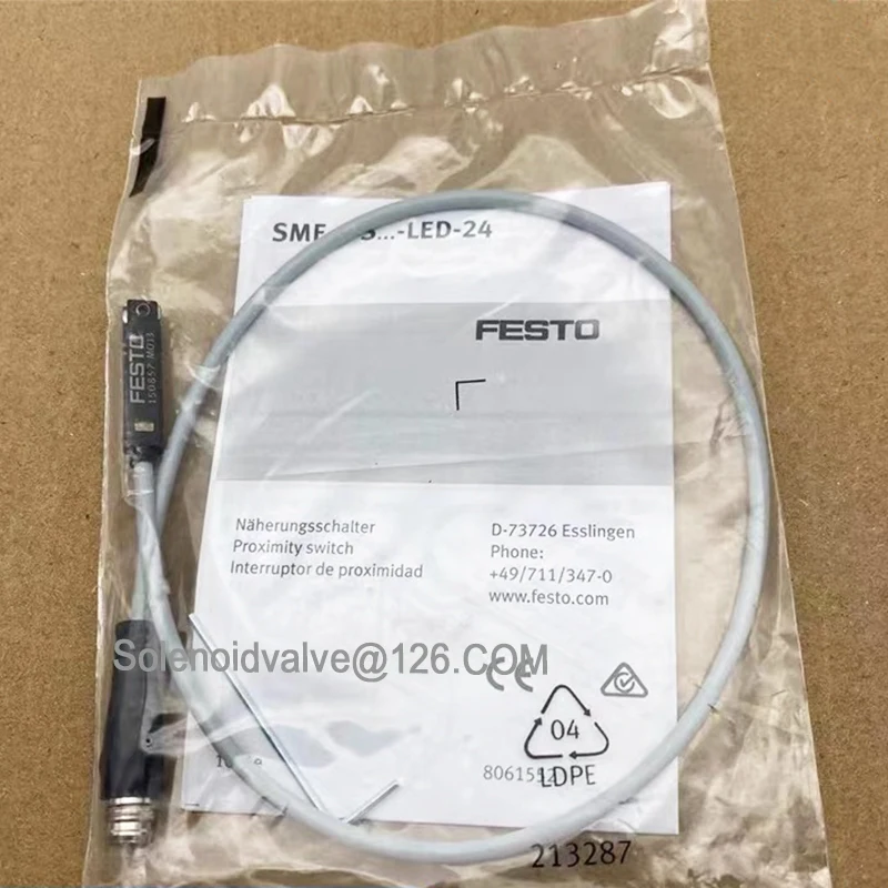 Original FESTO Proximity Switch SME-8-S-LED-24 150857 543863 543872 543861 150855 543862 Magnetism Switch