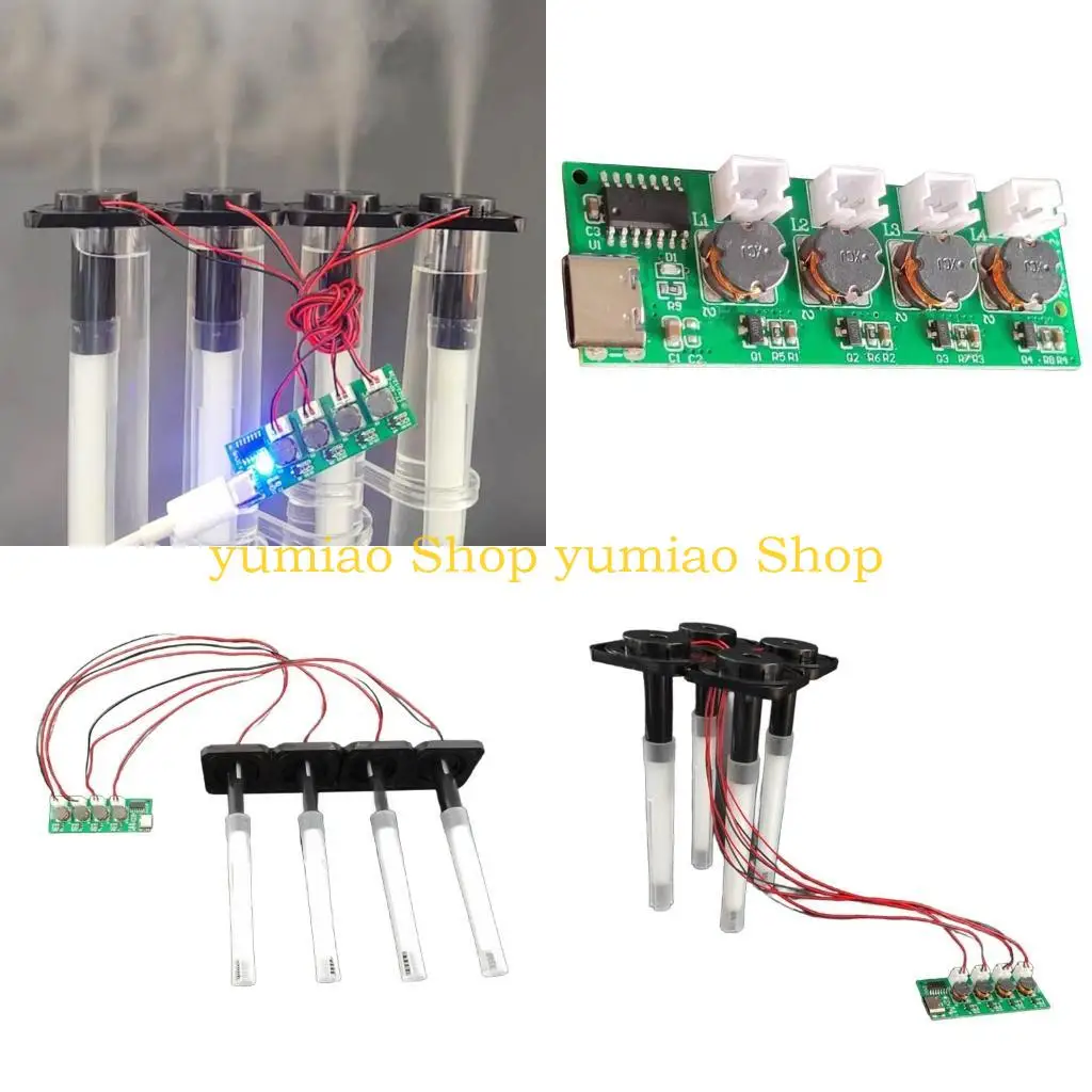 

587B Four Head Humidifier Module Small and Powerful Ultrasonic Nebulizer For Continuous Applications