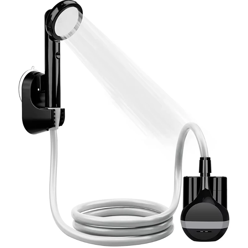 

Emergency bidet shower with built-in battery, suitable for families, dormitories, and mobile shower rooms