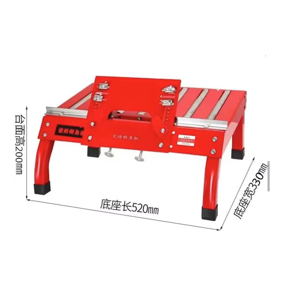 휴대용 220v 데스크탑 슬라이딩 세라믹 타일 모서리 가공기 45도 모서리 가공기 베고니아 앵글 그라인딩 그루브 챔퍼