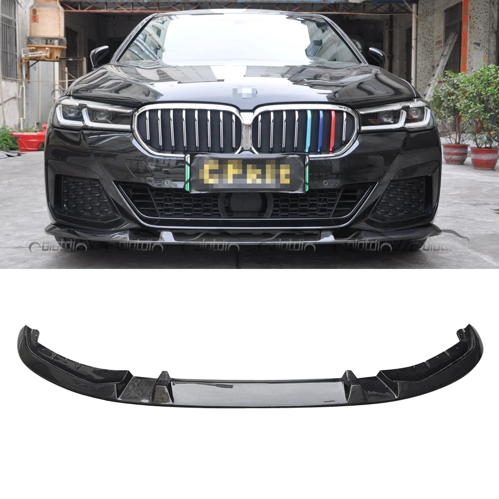 

For BMW 5 Series G30 G31 LCI 2020-UP 3DStyle Front Bumper Lip Chin Spoiler Front Splitter Flap Auto Tuning