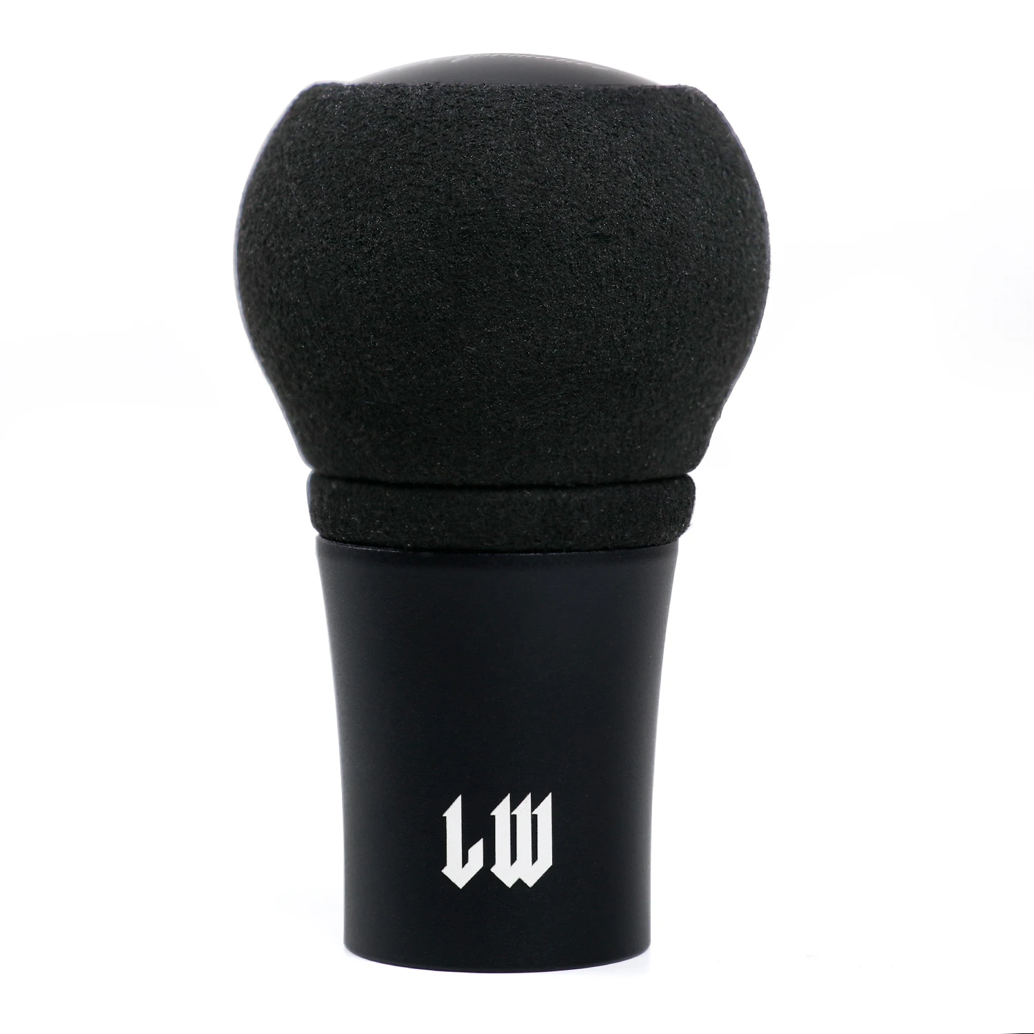 1X LW BLACK EDITION Auto-Schaltknauf, Wildleder, Schaltgetriebe, Schalthebel – Detail 2