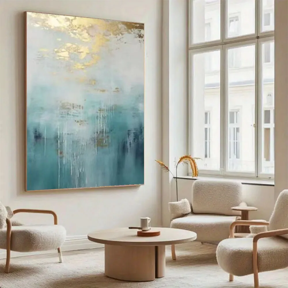 

100% Handmade Abstract Canvas Oil Painting Modern Poster Decor Wall Art Picture For Living Room Home Interior Artwork Pattern
