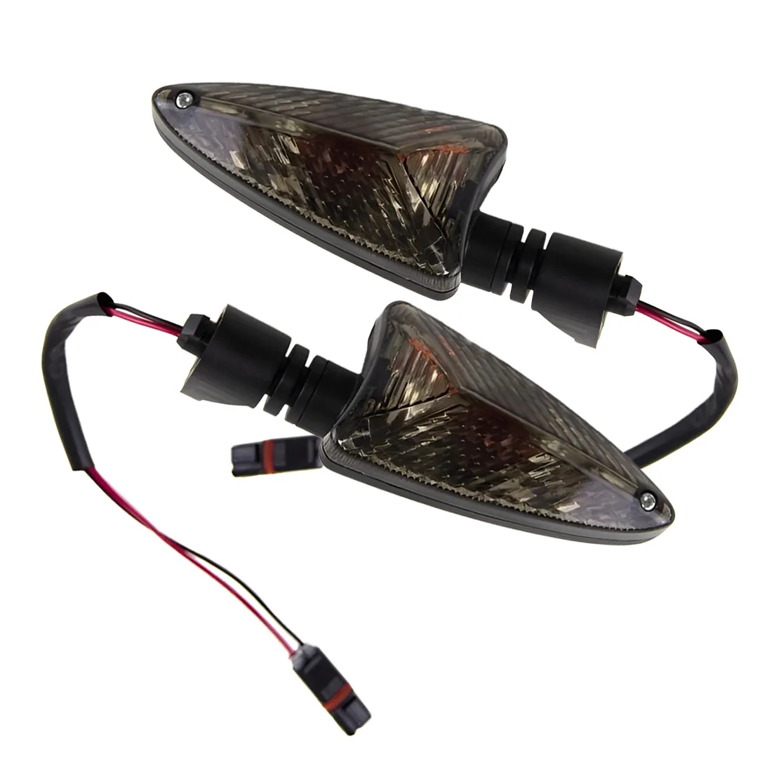 1 Pair Motorcycle Turn Signal Indicator Blinker Light Lamp with Wire Fit For Tiger 800 XC 1050 Daytona 675R Street Triple 675