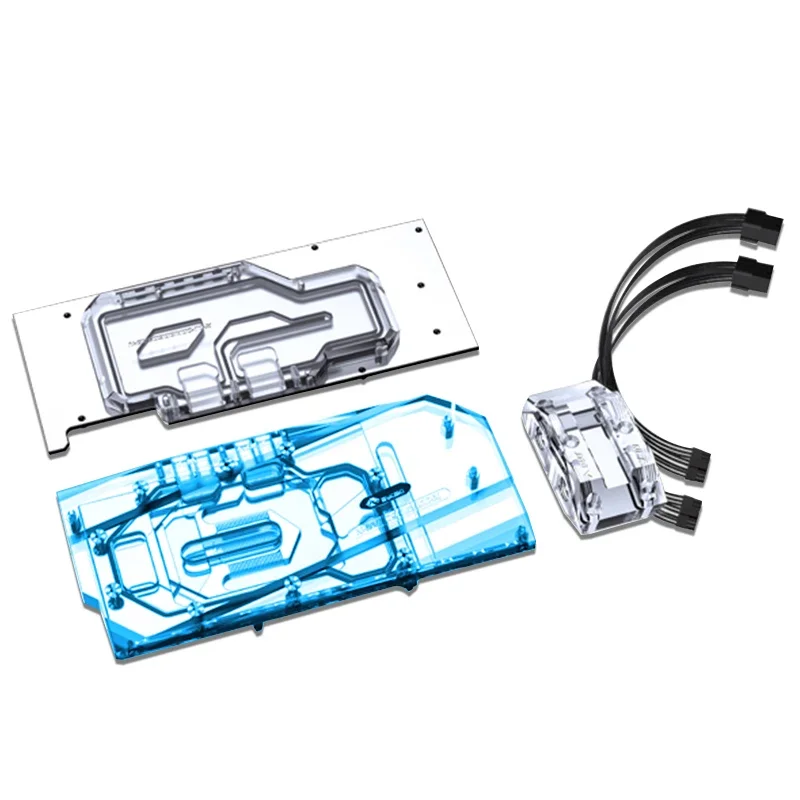 Bykski N-GV3090GMOC-TC GPU Water Cooling Block With Waterway Backplane For GIGABYTE RTX 3080 3090 Gaming /Eagle /Turbo / Vision