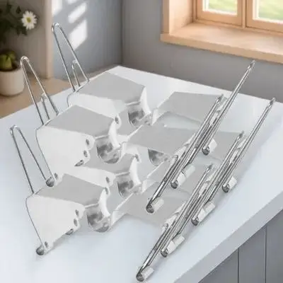 

5 Pcs Canvas Clip Carriers RV Stainless Steel Curtain Clips Wet Heavy Duty Oil Painting