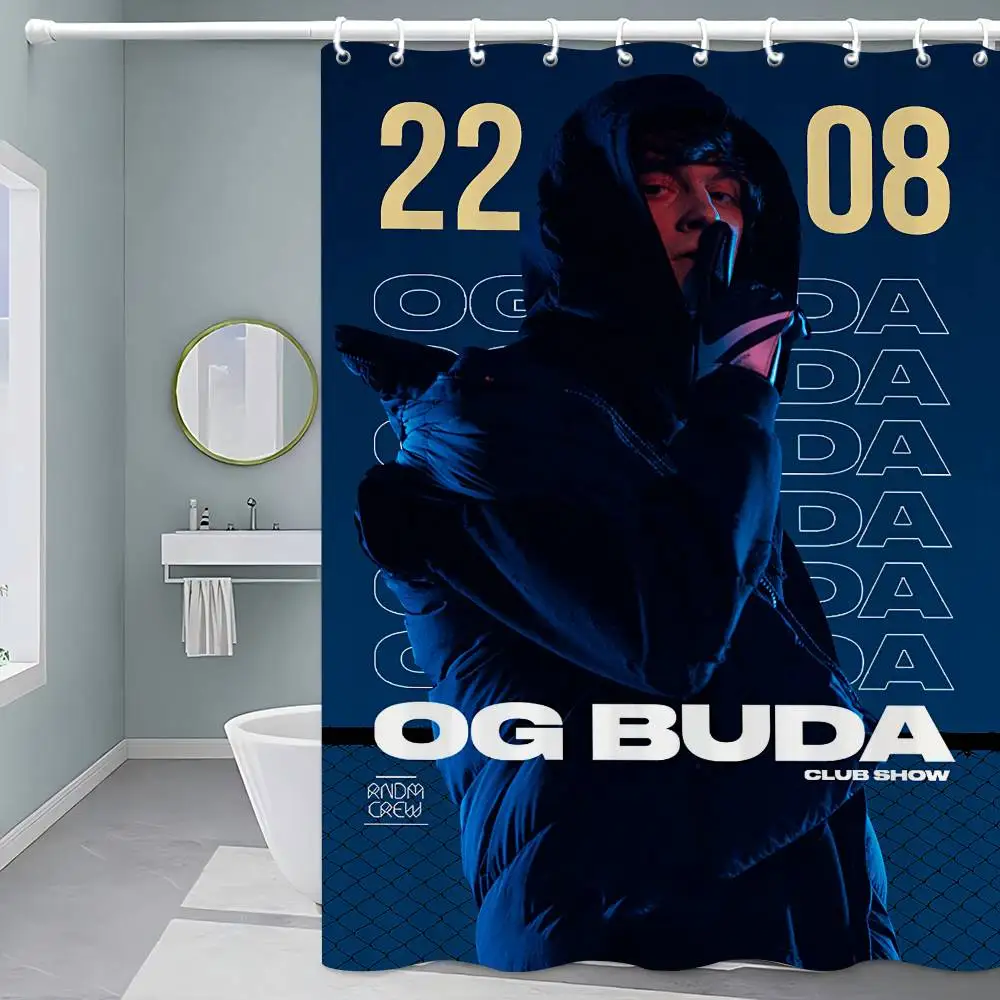 

Og Buda Занавеска для душа в ванной, защитная перегородка, занавеска для душа, быстросохнущая, может быть чистящаяся, легкая, непрозрачная ванна