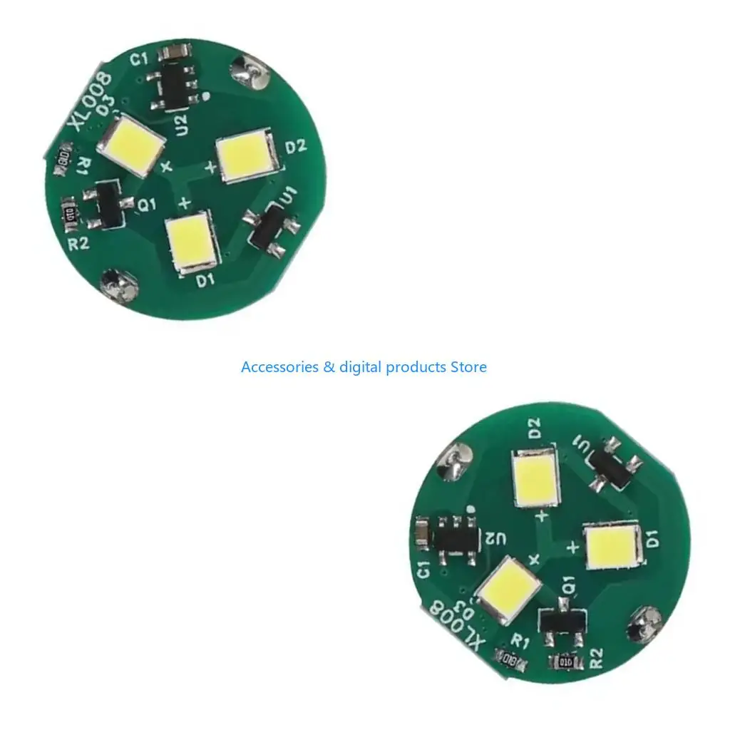 

77JD For Lab LED Switches Lamp White Lights Lighting Chip Switches Lamp For Voron AD5M Printer Parts