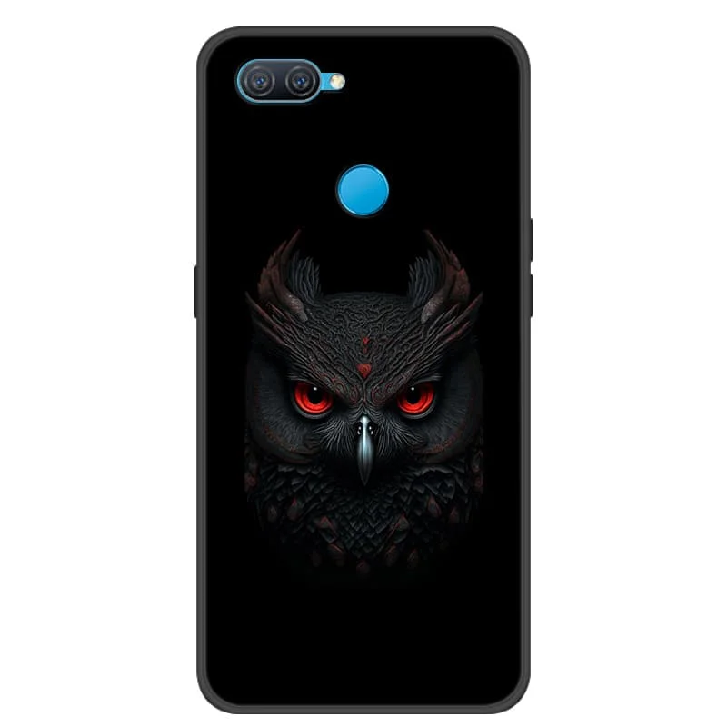 ل ممن لهم A12 حافظة كول رسمت غطاء لينة سيليكون جراب هاتف ل ممن لهم A7 AX7 عودة يغطي الوفير كوكه A12 CPH2083 CPH2077 كوكه