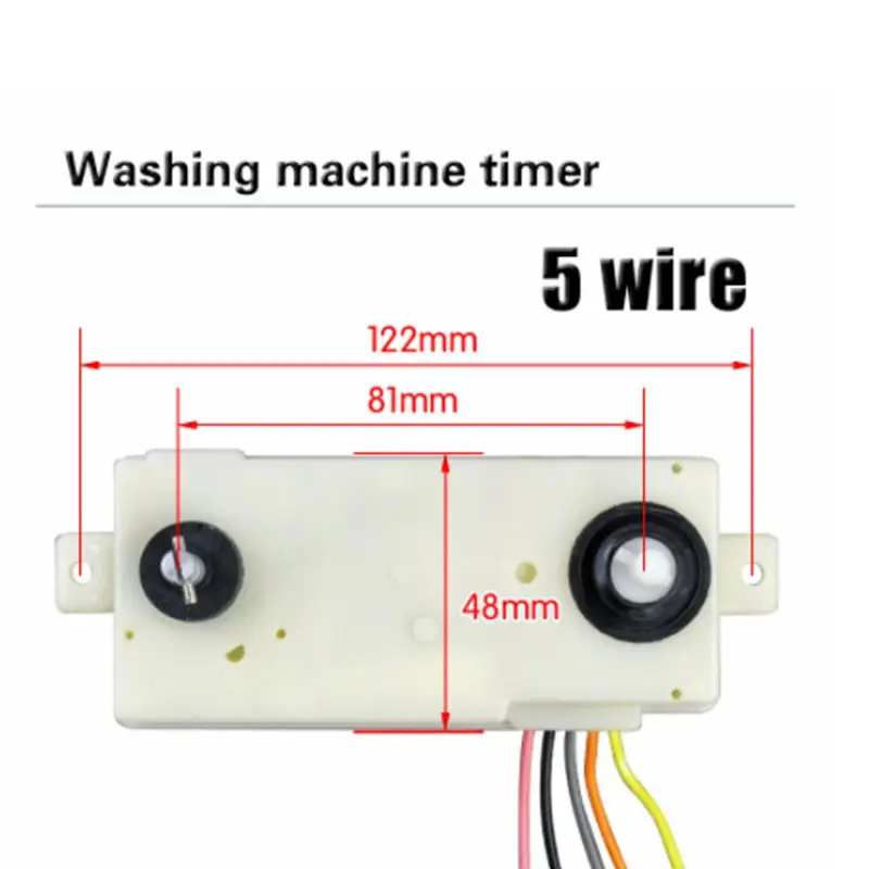 5-line 15 minutes washing machine timer switch Wash timer Semi-automatic double-cylinder washing machine parts