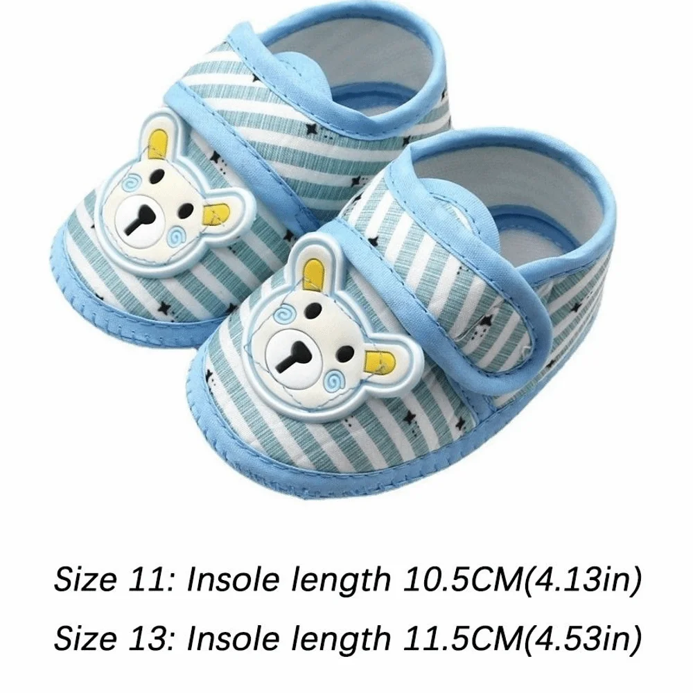 Cute Soft Sole Shoes Cartoon Bear Anti-slip Infant Walker Shoes Breathable Booties Newborn view 6