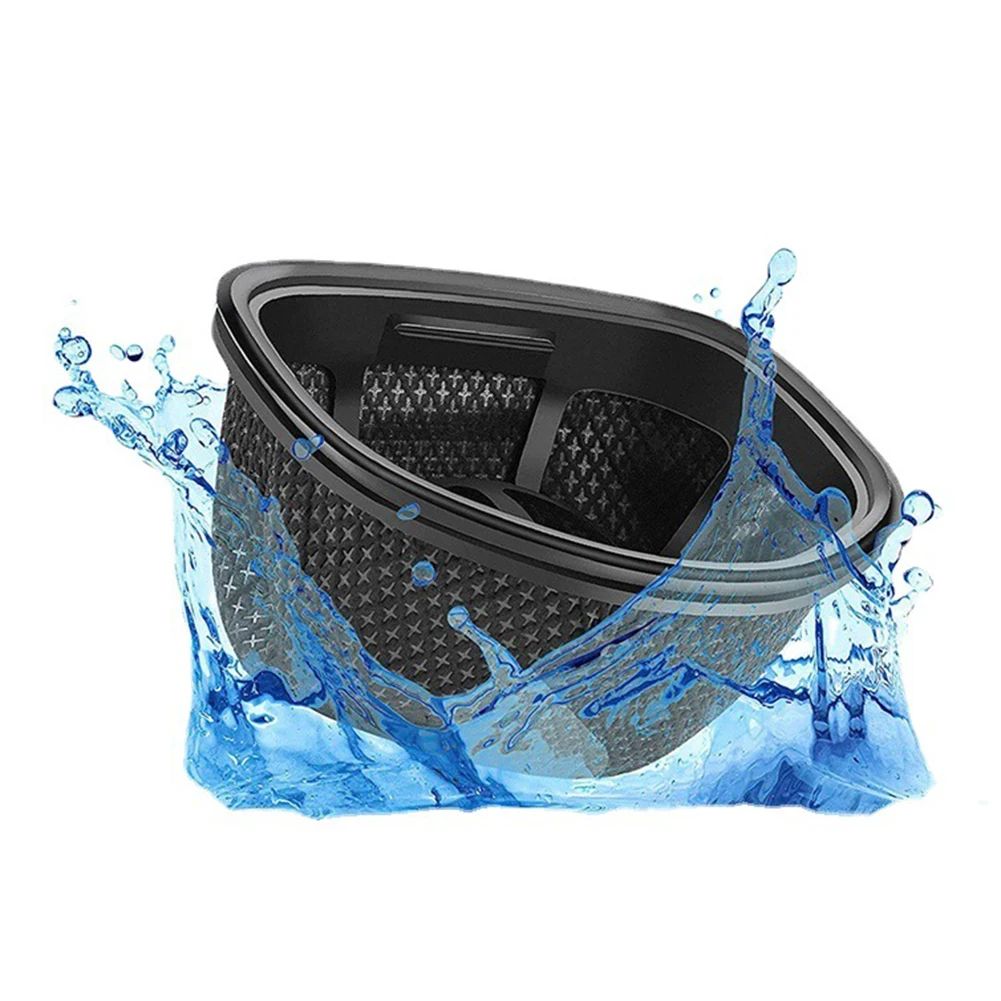 Filter Dust Dust Cup Filters Vacuum Cleaner Part Black Easy To Replace High Quality Material Reusable Washable