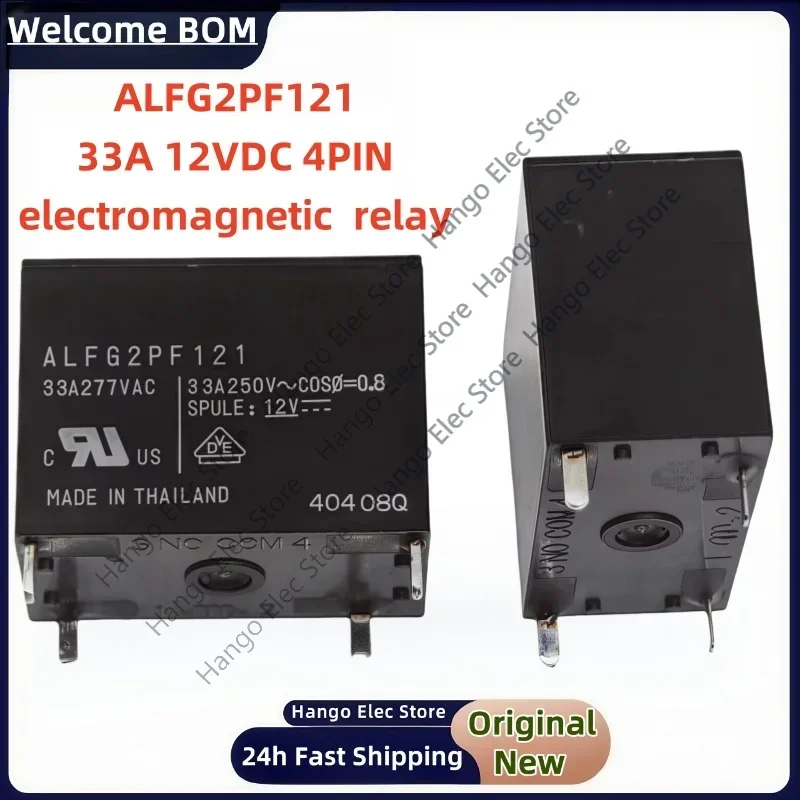 1-5pcs/Lot original ALFG2PF121 High power 33A 12VDC 4-pin 12V 4PIN For Panasonic photovoltaic relay
