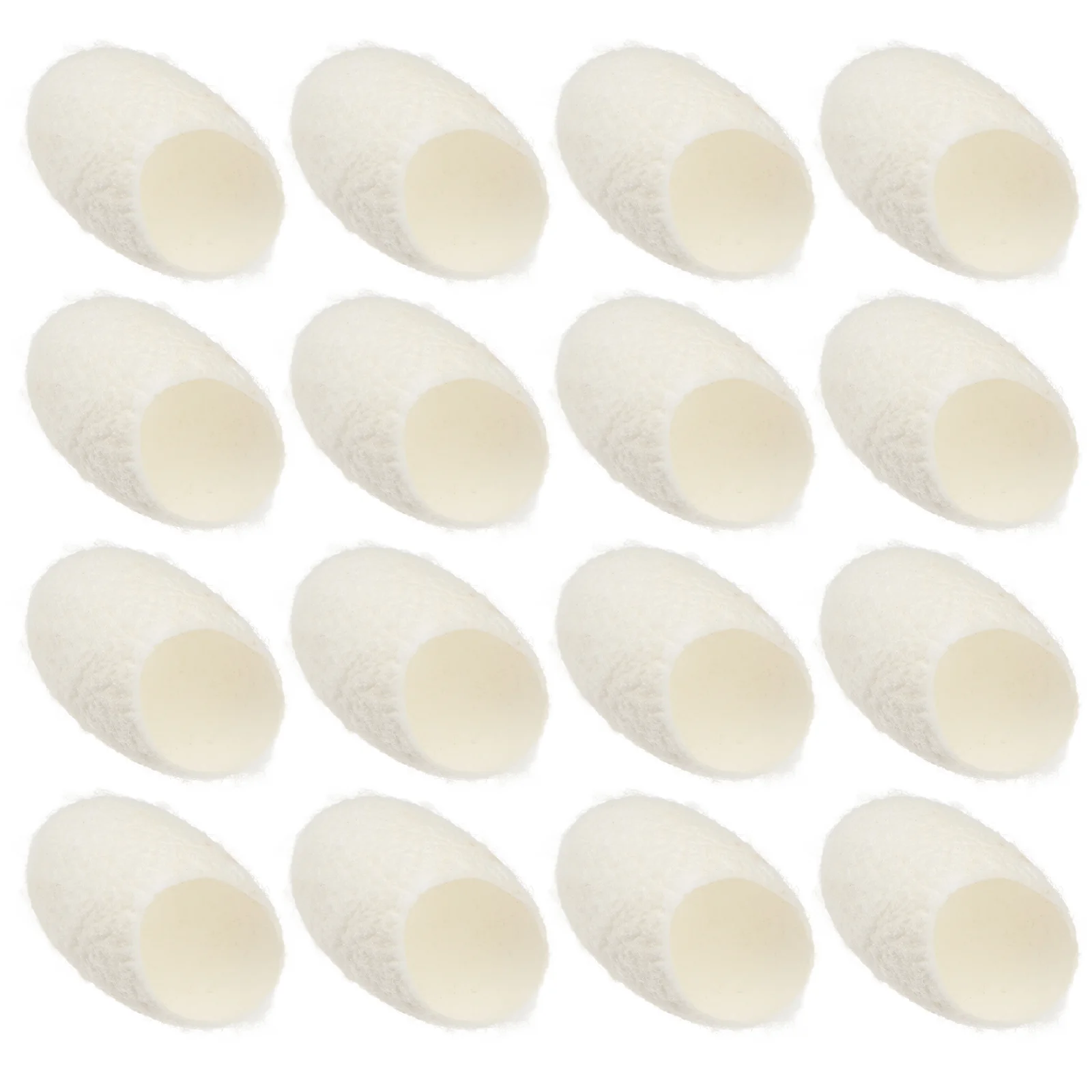100 Pcs Organic Cotton Balls Beauty Cleaning Silk Natural Skin Care Scrub White