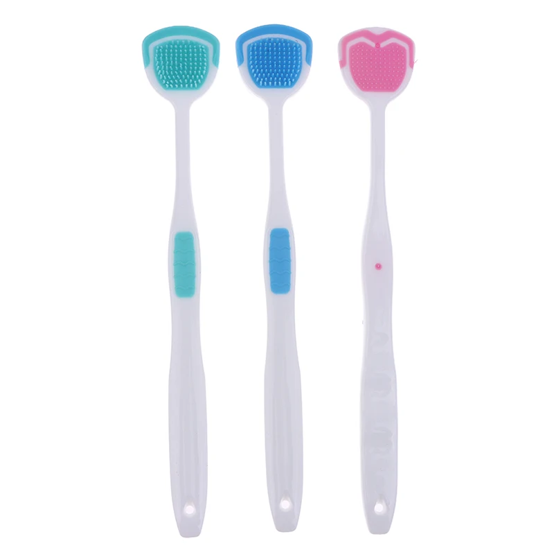 1/5 Stück Mundreiniger-Bürste, Zungenschaber, weiche Silikon-Zungenbürste, Zahnbürste für die Mundhygiene, für frischen Atem, Hygiene-Pflege-Tools – Detail 4