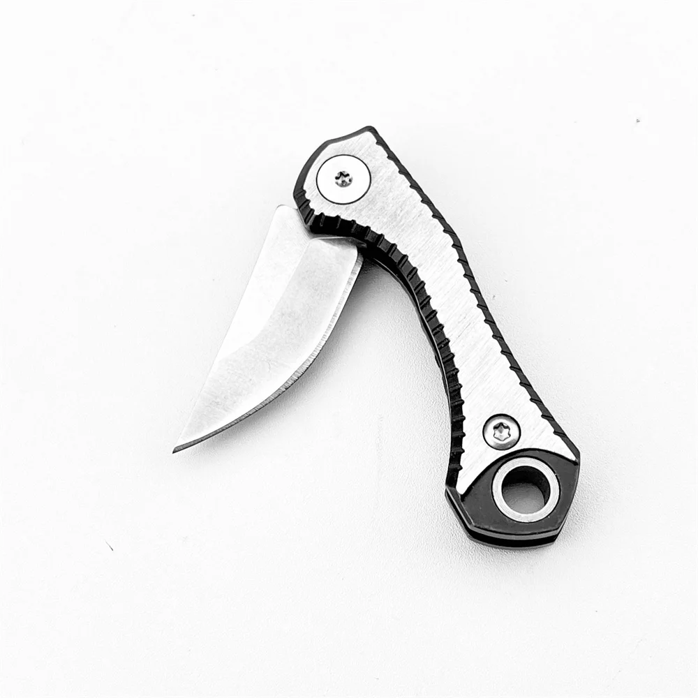 Small EDC Folding Knife Lightweight 5Cr13Mov Blade Mini Pocket Carry Knife Camping Fishing Everyday Cutting Utility Knife