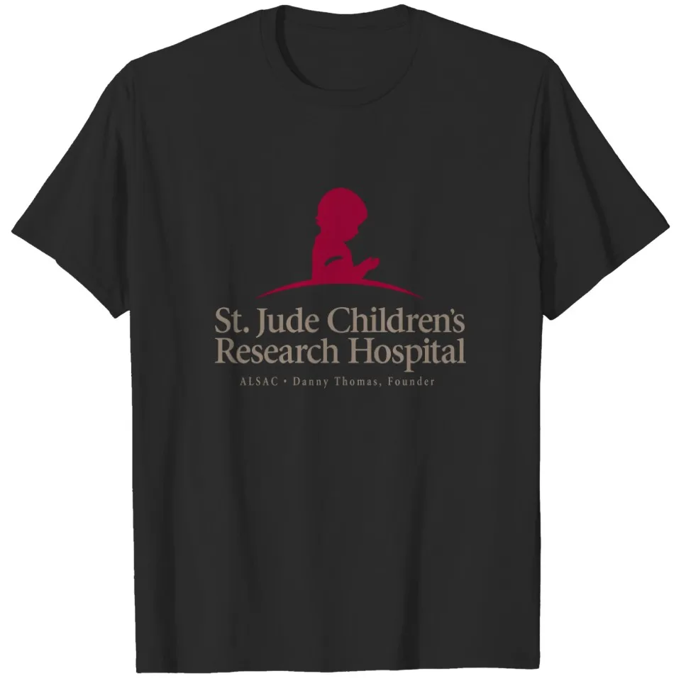 ST.Jude Children’s Research Hospital T Shirts Tees Cotton Male T Shirt Simple Style On Sale