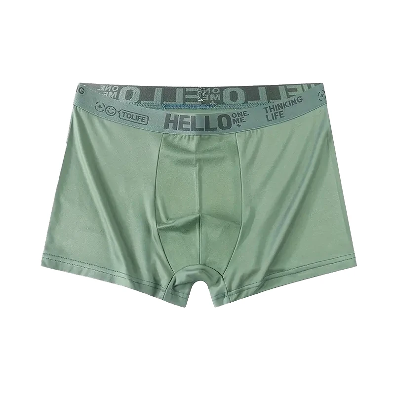 10PCS Men's Underwear, Breathable Comfy Quick Drying Stretchy Boxer Trunks, Sexy Underpants, Men's Trendy Boxer Panties