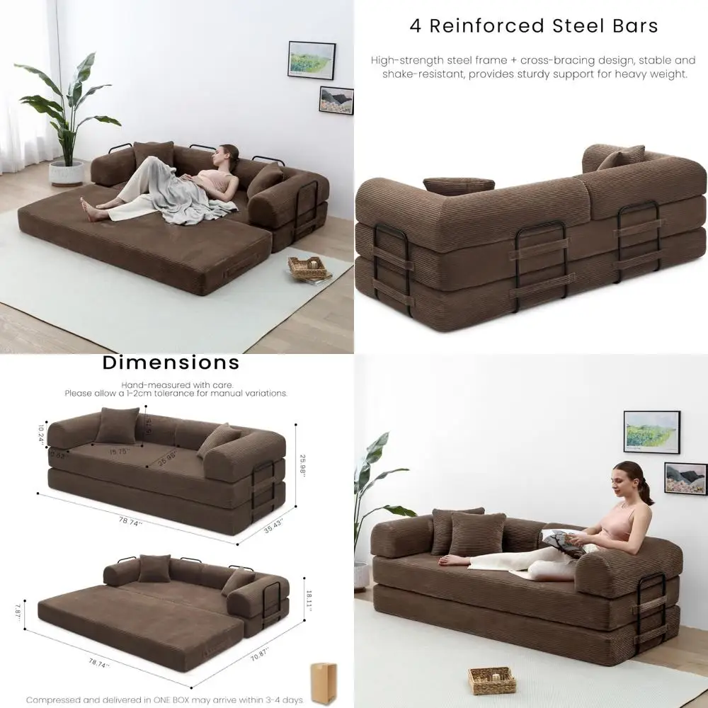 Folding Sleeper Sof… - image