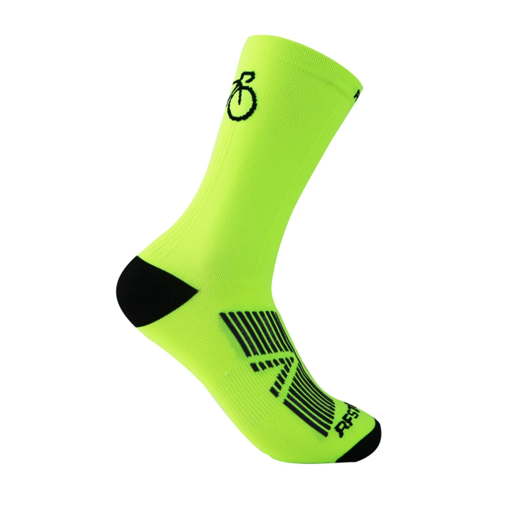 Chaussettes de sport professionnelles respirantes pour hommes et femmes, marque de cyclisme, route, sports de plein air, course, haute qualité