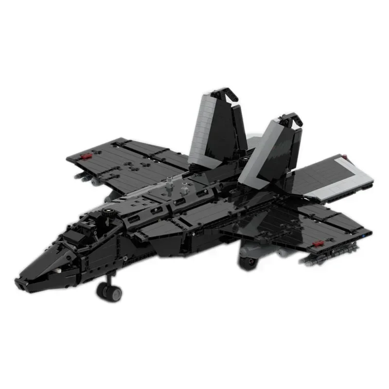 MOC-51391F35B воздушный истребитель в сборе, строительный блок, модель 1759, детали, детские строительные блоки на день рождения, игрушка в подарок