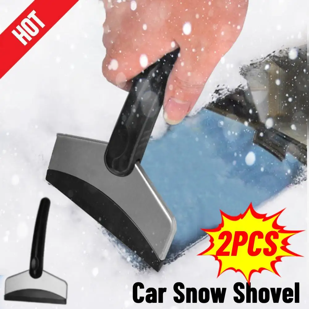 1-6PCS Multifunction Snow Removal Shovel Ice Scraper for Car Windshield Snow Shovel Auto Glass Cleaning Brush Car Accessories