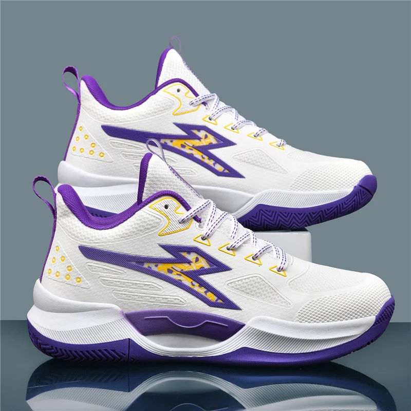 

Мужские баскетбольные кроссовки унисекс, спортивные нескользящие легкие кроссовки для активного отдыха, дышащие женские унисекс кроссовки высокого качества
