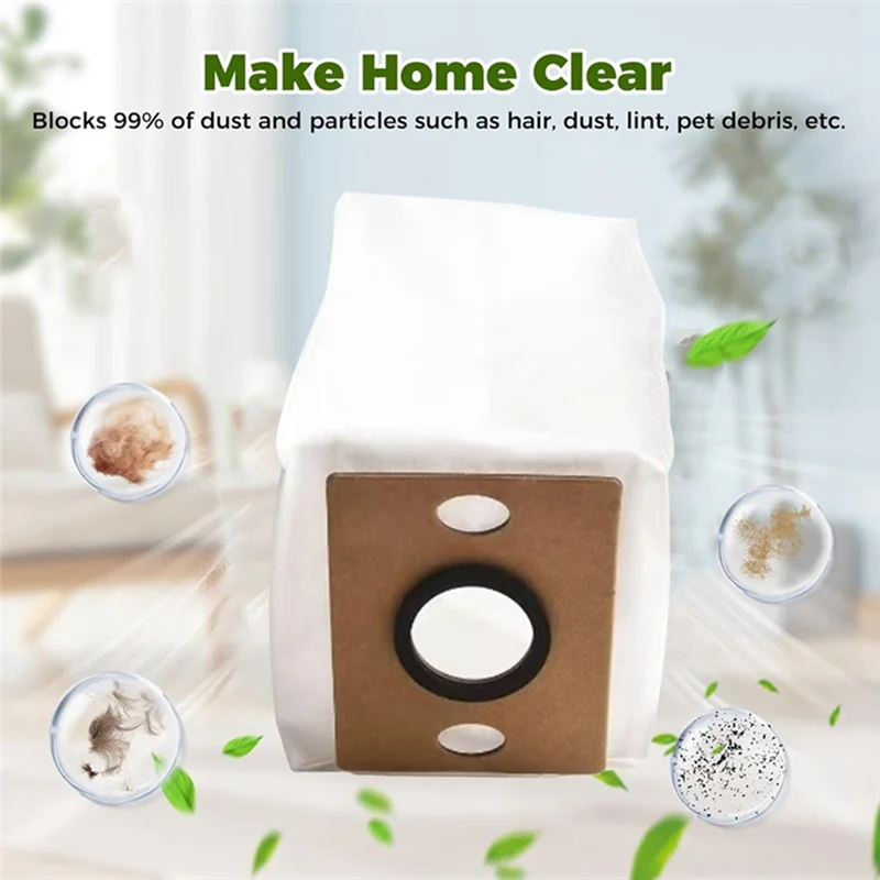 Piezas de repuesto de bolsas de polvo para ILIFE V9 Pro / V9, accesorio de Robot aspirador autovaciado 12PCSA83X