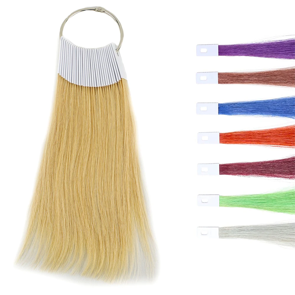 美容院用のヘアカラーリング,人間の髪の毛に適したヘアカラーリング,美容院用,8色,30個。