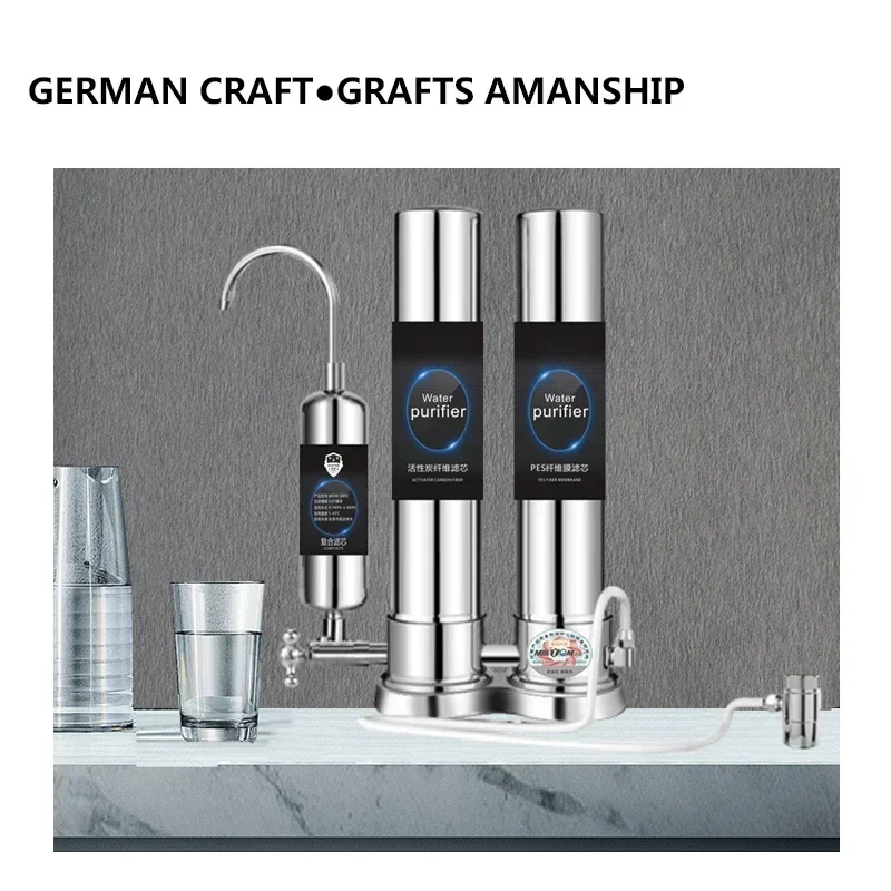 Elettrodomestici Depuratore d'acqua Per uso domestico Bere diretto Desktop Ultrafiltrazione Depuratore d'acqua Steve Filtro per rubinetto da cucina