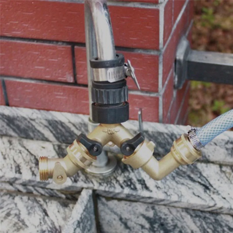 

AT44-2 шт., 90-градусный колено садового шланга, 3/4 дюйма, латунный соединитель садового шланга, запасные части для крючков для воды на колесах и бытового крана