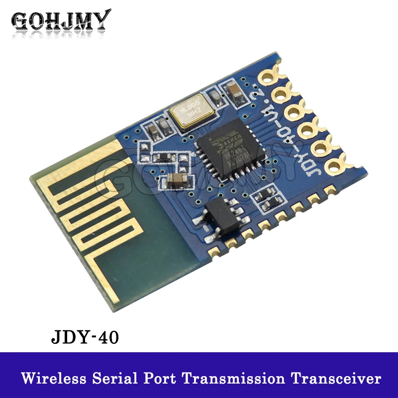 JDY-40 2.4G wireless serial port transparent transmission and transmission integrated long-distance communication module