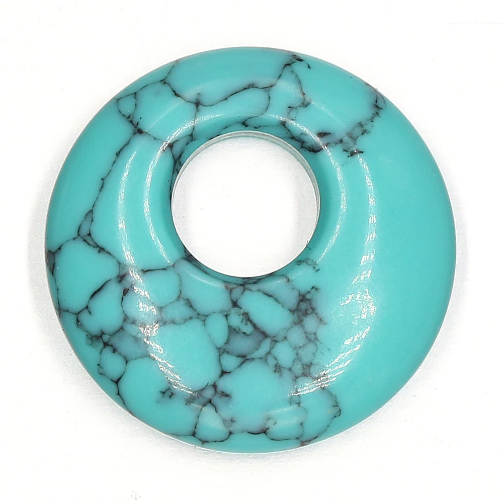 Natural Stone Green Aventurine Agate Amethyst Opal Large Hole Beads DIY for Making Jewelry Accessories Gift 18mm Hole 5.5mm
