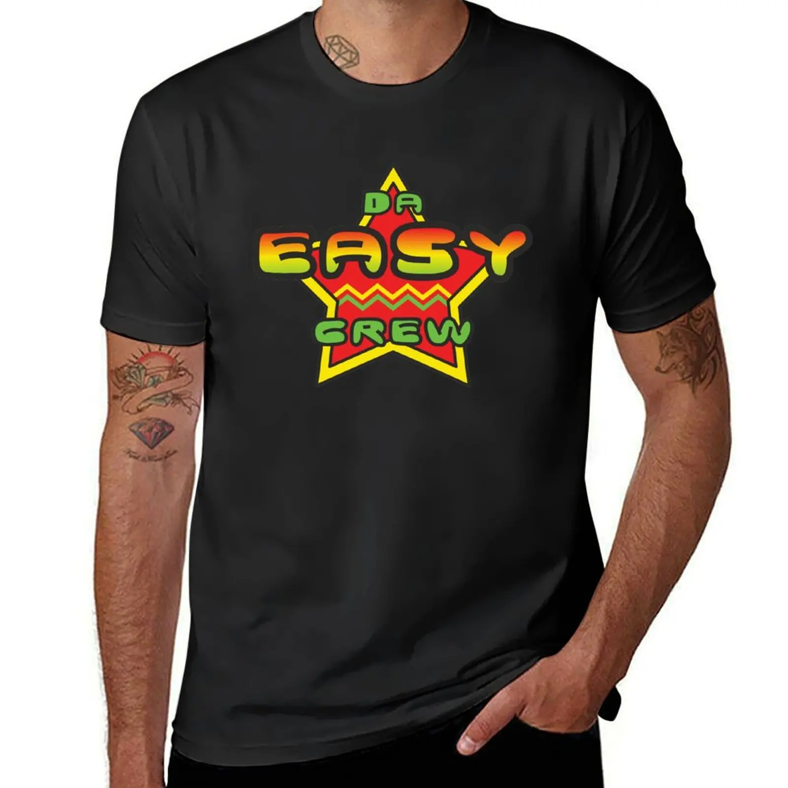 rastamouse da easy crew T-Shirt tops cute tops men clothing