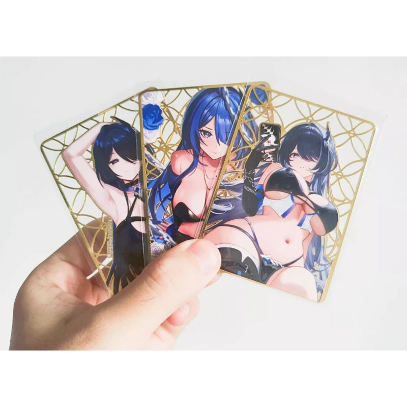 Anime japonés diosa historia luciérnaga Hyuuga Hanabi Lucy Heartfilia tarjetas coleccionables regalos de cumpleaños de Navidad juguetes para niños