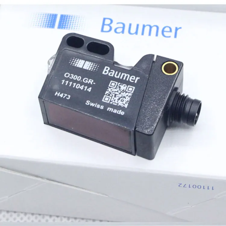 O300.GR-11110414 Baumer diffuse reflection photoelectric sensor 0300.RR-11110443 background suppression sensor