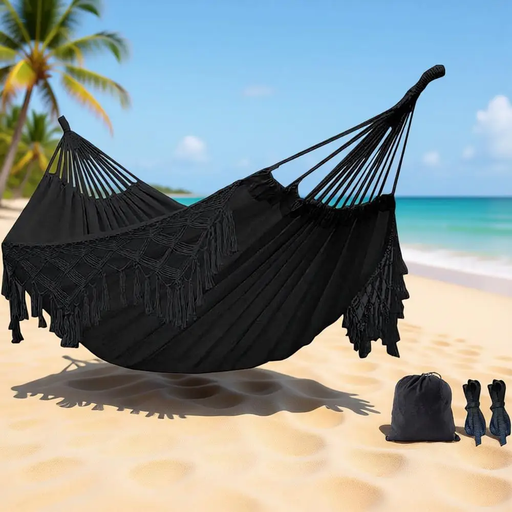 

Хлопковый гамак-подушка для переноски, сменный, грузоподъемность 200 кг, черный