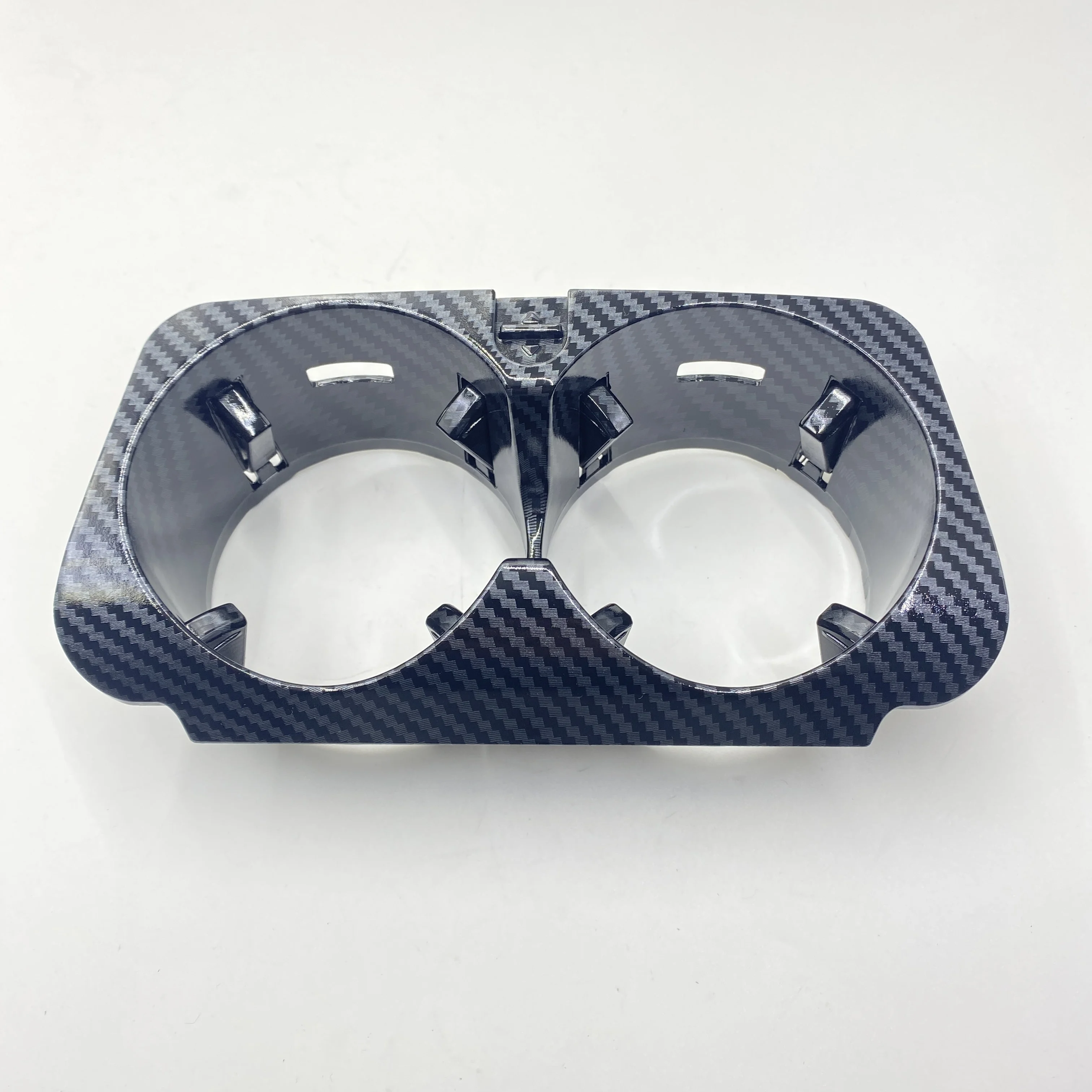 Carbon fiber pattern is suitable for Mercedes-Benz W205, W213, W253, W447, W467 center console cup holders A2056800691