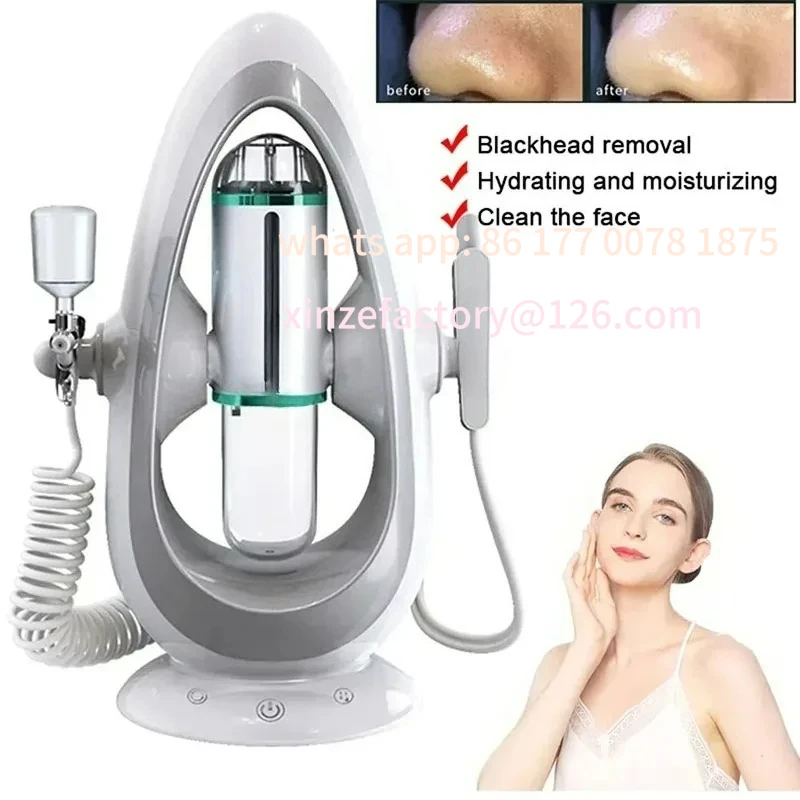 

Customizable NEW Peeling Beauty Device Small Bubble Oxygen Injection Instrument Dermabrasion Aqua Facial Cleaning Suction