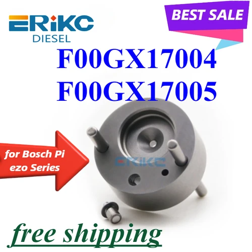 Imagen 1 del producto Válvula de control piezoeléctrica del inyector F00GX17005 Válvula de desmontaje ensamblada F00GX17004 para Bosch Piezo 0445115 / 116 / 117 Serie